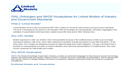 Desktop Screenshot of linkedmodel.org